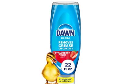 Image: Dawn Ultra EZ Squeeze Strawberry Fields Scent Dishwashing Liquid (650mL)