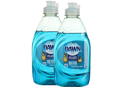 Image: Dawn Ultra Original Scent Dishwashing Liquid (207mL x 2 Pack)