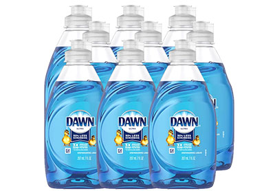 Image: Dawn Ultra Original Scent Dishwashing Liquid (207mL x 9 Pack)