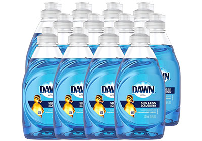 Image: Dawn Ultra Original Scent Dishwashing Liquid (221mL x 12 Pack)