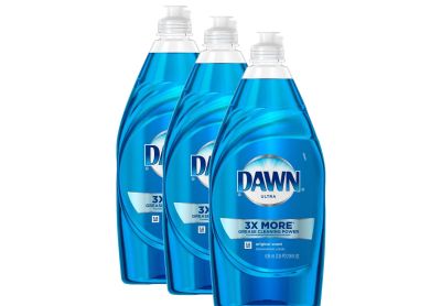 Image: Dawn Ultra Original Scent Dishwashing Liquid (638mL x 3 Pack)