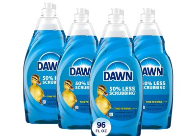 Image: Dawn Ultra Original Scent Dishwashing Liquid (709mL x 4 Pack)