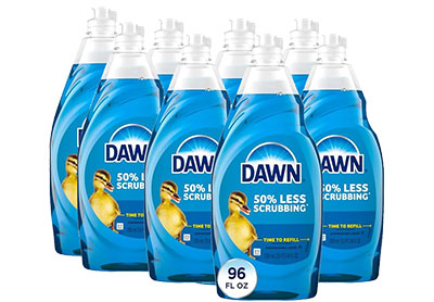 Image: Dawn Ultra Original Scent Dishwashing Liquid (709mL x 8 Pack)