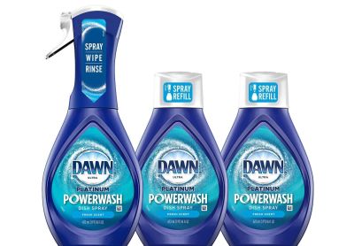 Image: Dawn Ultra Platinum Fresh Scent Powerwash Dish Spray + Refill (473mL x 3 Pack)