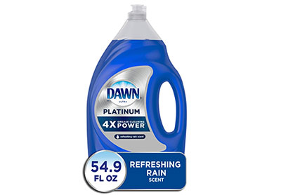 Image: Dawn Ultra Platinum Refreshing Rain Scent Dishwashing Liquid (1.62L)