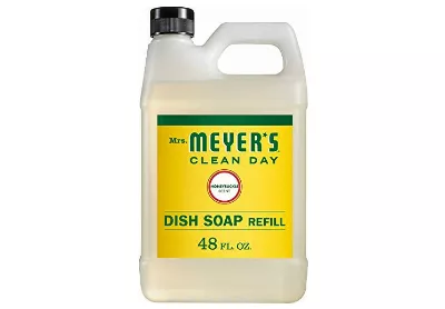 Image: Mrs. Meyer's Clean Day Honeysuckle Scent Liquid Dish Soap Refill (by Mrs. Meyer's Clean Day)