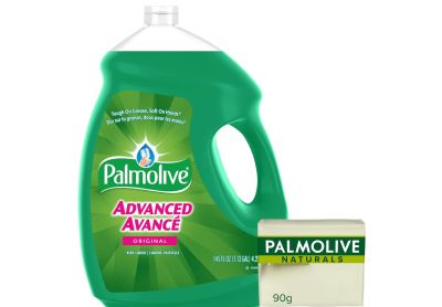 Image: Palmolive Advanced Original Scent Dish Liquid + Soap Bar Bundle (4.27L + 90g)