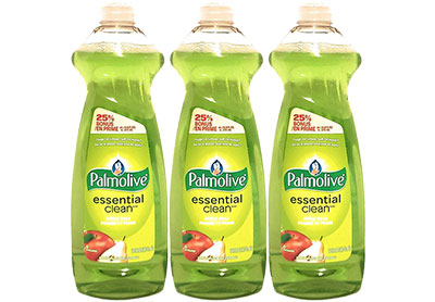 Image: Palmolive Essential Clean Apple Pear Scent Dish Liquid (473mL x 3 Pack)