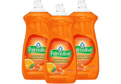 Image: Palmolive Essential Clean Orange Tangerine Scent Dish Liquid (828mL x 3 Pack)