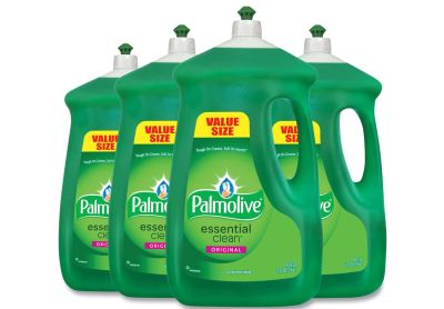 Image: Palmolive Essential Clean Original Scent Ultra Dish Liquid (2.66L x 4 Pack)