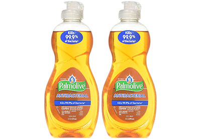 Image: Palmolive Ultra Antibacterial Orange Scent Concentrated Dish Liquid (295mL x 2 Pack)
