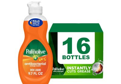 Image: Palmolive Ultra Antibacterial Orange Scent Dish Liquid (287mL x 16 Pack)