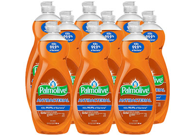 Image: Palmolive Ultra Antibacterial Orange Scent Dish Liquid (961mL x 9 Pack)