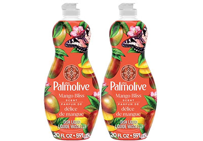 Image: Palmolive Ultra Mango Bliss Scent Dish Liquid (591mL x 2 Pack)