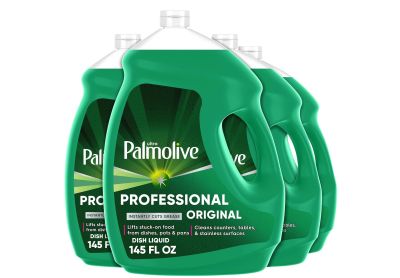 Image: Palmolive Ultra Professional Instantly Cuts Grease Original Scent Dish Liquid (4.27L x 4 Pack)