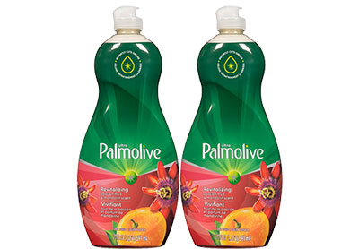 Image: Palmolive Ultra Revitalizing Passion Fruit & Mandarin Scent Dish Liquid (591mL x 2 Pack)