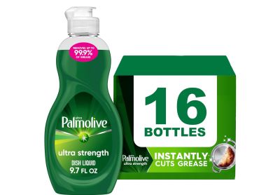 Image: Palmolive Ultra Strength Original Scent Dish Liquid (287mL x 16 Pack)