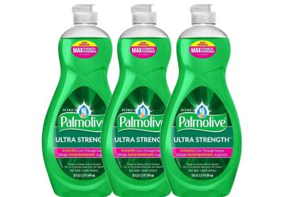 Image: Palmolive Ultra Strength Original Scent Dish Liquid (591mL x 3 Pack)
