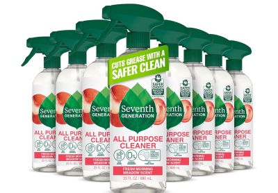 Image: Seventh Generation All Purpose Cleaner Fresh Morning Meadow Scent Dish Spray (680mL x 8 Pack)