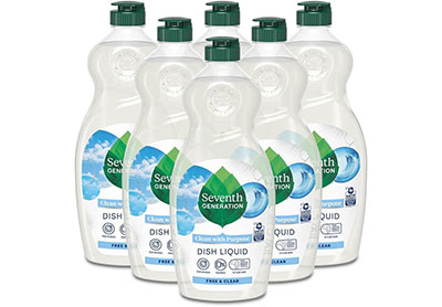 Image: Seventh Generation Dish Liquid Detergent (by Seventh Generation)
