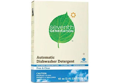 Image: Seventh Generation Free & Clear Scent Free Automatic Dishwasher Detergent Powder (1.28kg)