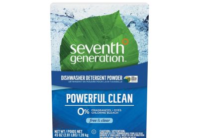 Image: Seventh Generation Free & Clear Scent Free Dishwasher Detergent Powder (1.28kg)