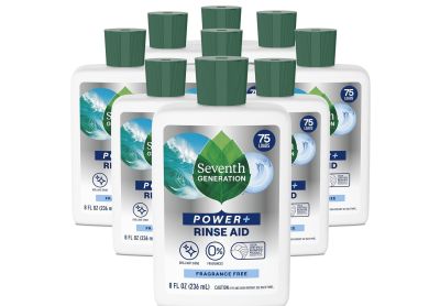 Image: Seventh Generation Power + Scent Free Dishwasher Rinse Aid (236mL x 9 Pack)
