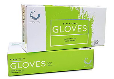 Image: Colortrack Luminous Collection Disposable Nitrile Gloves (by Colortrack) Image: Colortrack Luminous Collection Disposable Nitrile Gloves (by Colortrack)