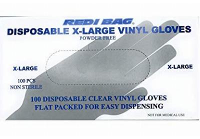 Image: Redi Bag Disposable Vinyl Gloves (by Redi Bag)
