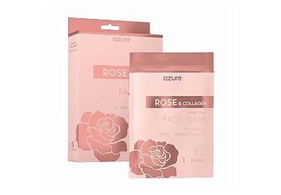 Image: AZURE Rose & Collagen Hydrating Sheet Face Mask (by Azure Cosmetics)