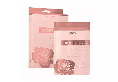 Image: AZURE Rose & Collagen Hydrating Sheet Face Mask (by Azure Cosmetics)