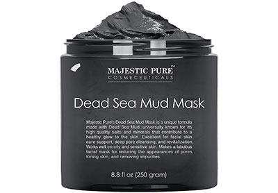 Image: MAJESTIC PURE Dead Sea Mud Mask (by Majestic Pure)