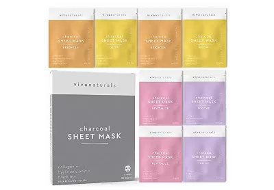Image: Viva Naturals Charcoal Sheet Mask (by Viva Naturals)