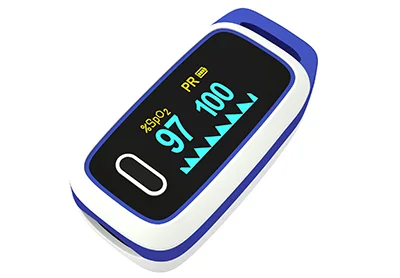 Image: Nicwell Fingertip Pulse Oximeter With Plethysmograph And Perfusion Index (by Nicwell)