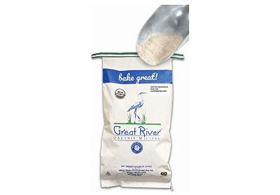 Image: Great River Organic Milling All Purpose Organic Whole Wheat Bread Flour Blend (by Great River Organic Milling)