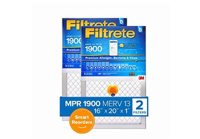 Image: Filtrete 16x20x1 MPR-1900 Smart Replenishable AC Furnace Air Filter 2-pack