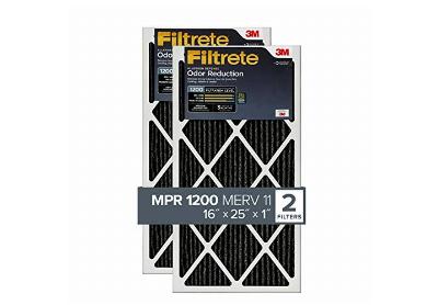 Image: Filtrete MPR-1200 16x25x1 Odor Reduction AC Furnace Air Filter 2-Pack (by 3M)