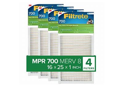 Image: Filtrete MPR-700 16x25x1 AC Furnace Air Filter 4-Pack (by 3M)