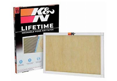 Image: K&N 16x20x1 MERV-11 Lifetime Washable Home Air Filter