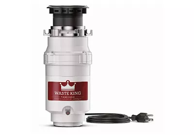 Image: Waste King L-1001 1/2 HP Garbage Disposal With Power Cord (by Waste King)