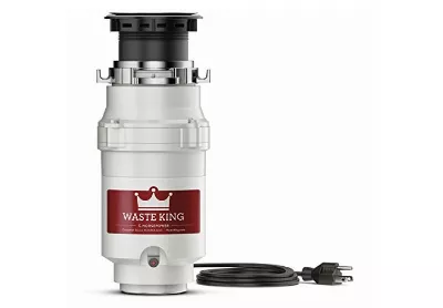 Image: Waste King L-111 1/3 HP Garbage Disposal With Power Cord (by Waste King)
