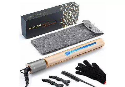 Image: NITION 2-IN-1 Hair Straightening & Curling Iron (by Nition)