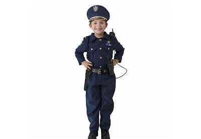 Image: Dress Up America Deluxe Kids Police Dress Up Costume Set