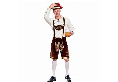 Image: Spooktacular Creations Men's German Bavarian Oktoberfest Costume Set