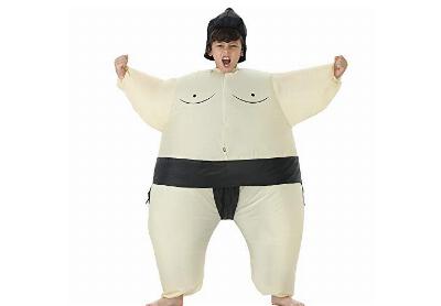 Image: Toloco Inflatable Kids Sumo Wrestler Wrestling Suits Costume