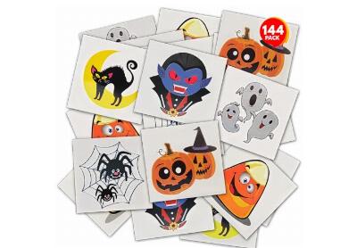 Image: ArtCreativity Kids' Halloween Temporary Tattoos 144-pack