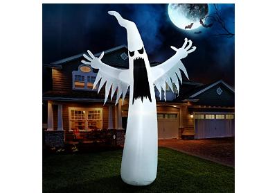 Image: Joiedomi 12ft Inflatable LED Halloween Spooky Ghost Tower