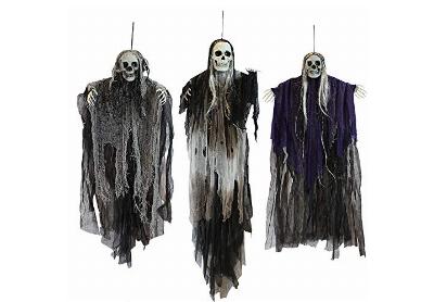 Image: Joyin Hanging Skeleton Ghosts Halloween Decorations 3-pack