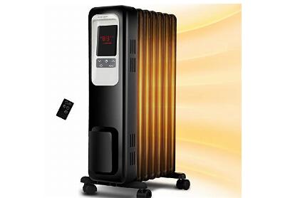 Image: Aireplus 1500w Oil Filled Radiator Electric Space Heater (by Aireplus)