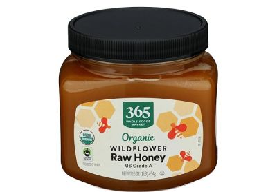 Image: 365 Organic Wildflower Raw Honey (1Lb)